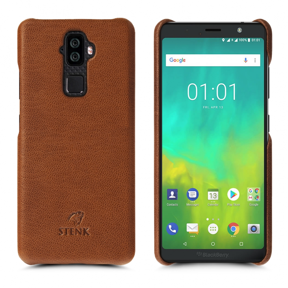 

Кожаная накладка Stenk Cover для BlackBerry Evolve Camel Texas