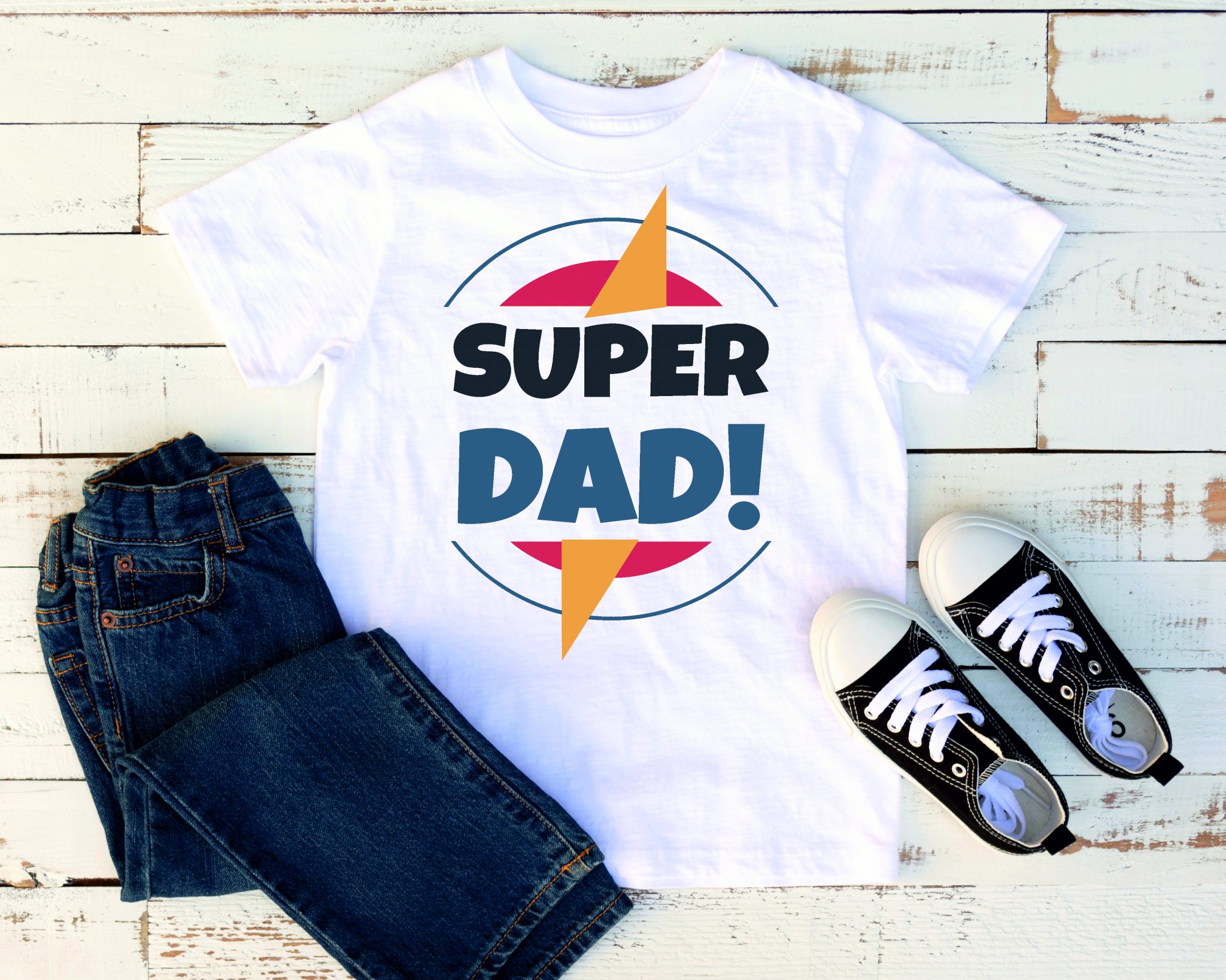 

Фабрика подарков Мужская футболка Super DAD! M