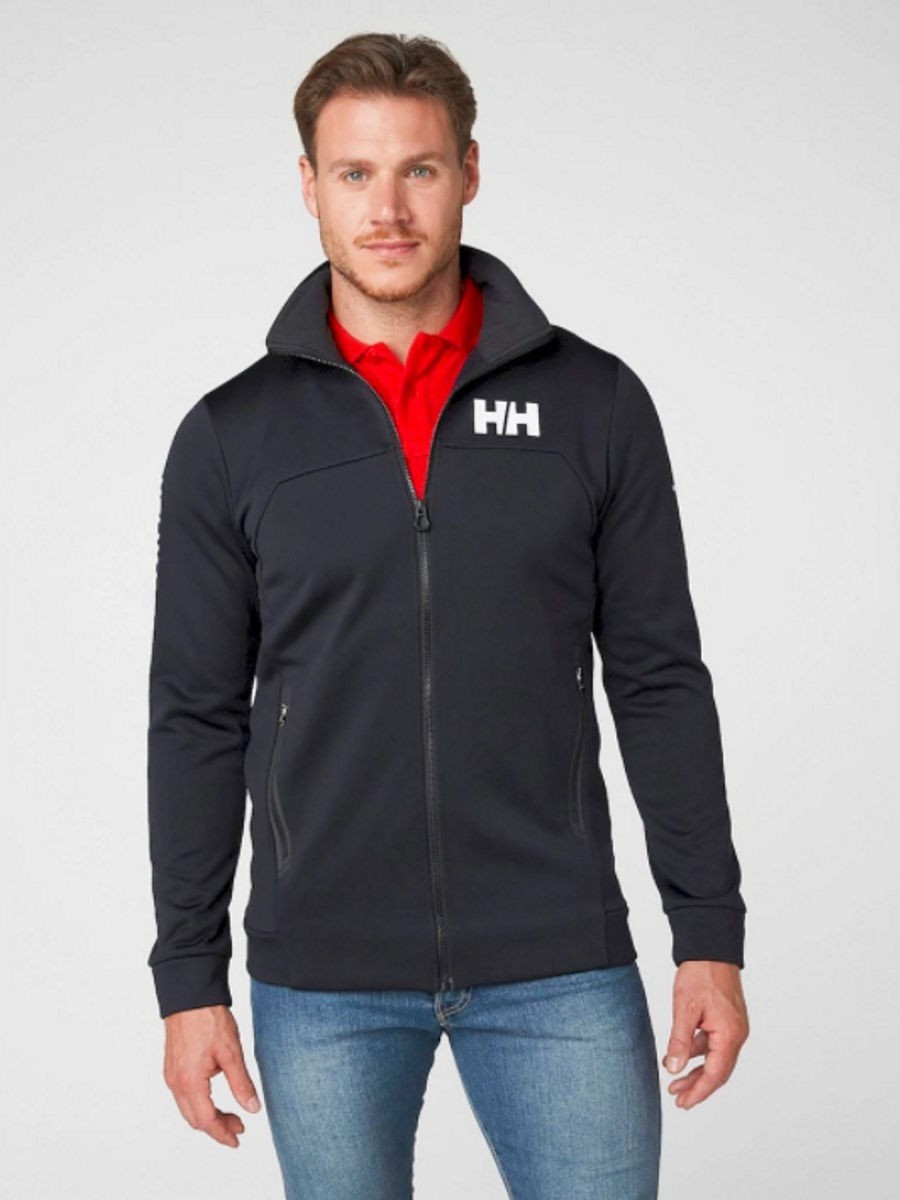 

Мужская куртка Helly Hansen HP Fleece Jacket 34043597 размер L темно-синий