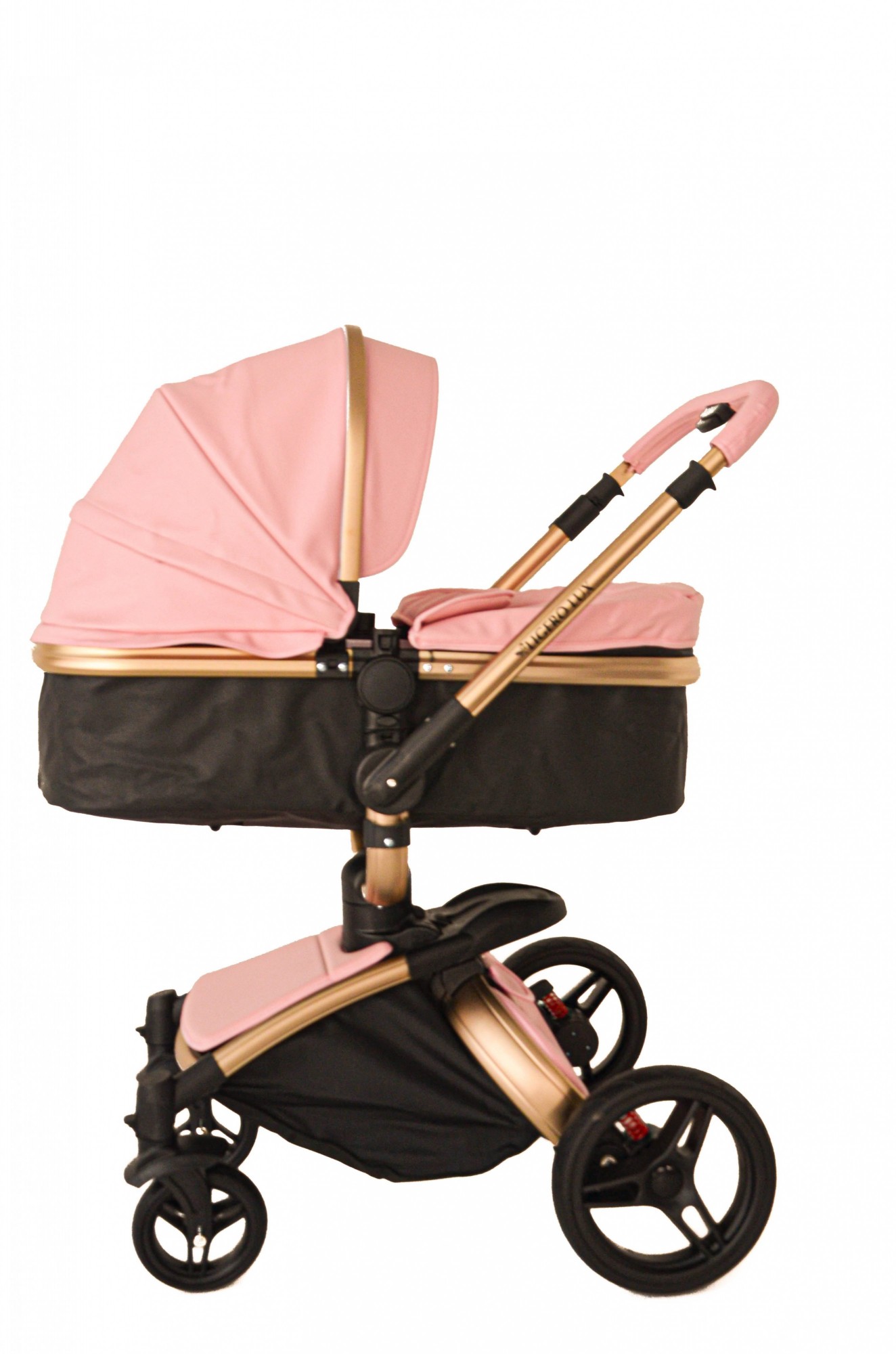 

Коляска 2 в 1 Ligero Lux Колір Pink Рожевий