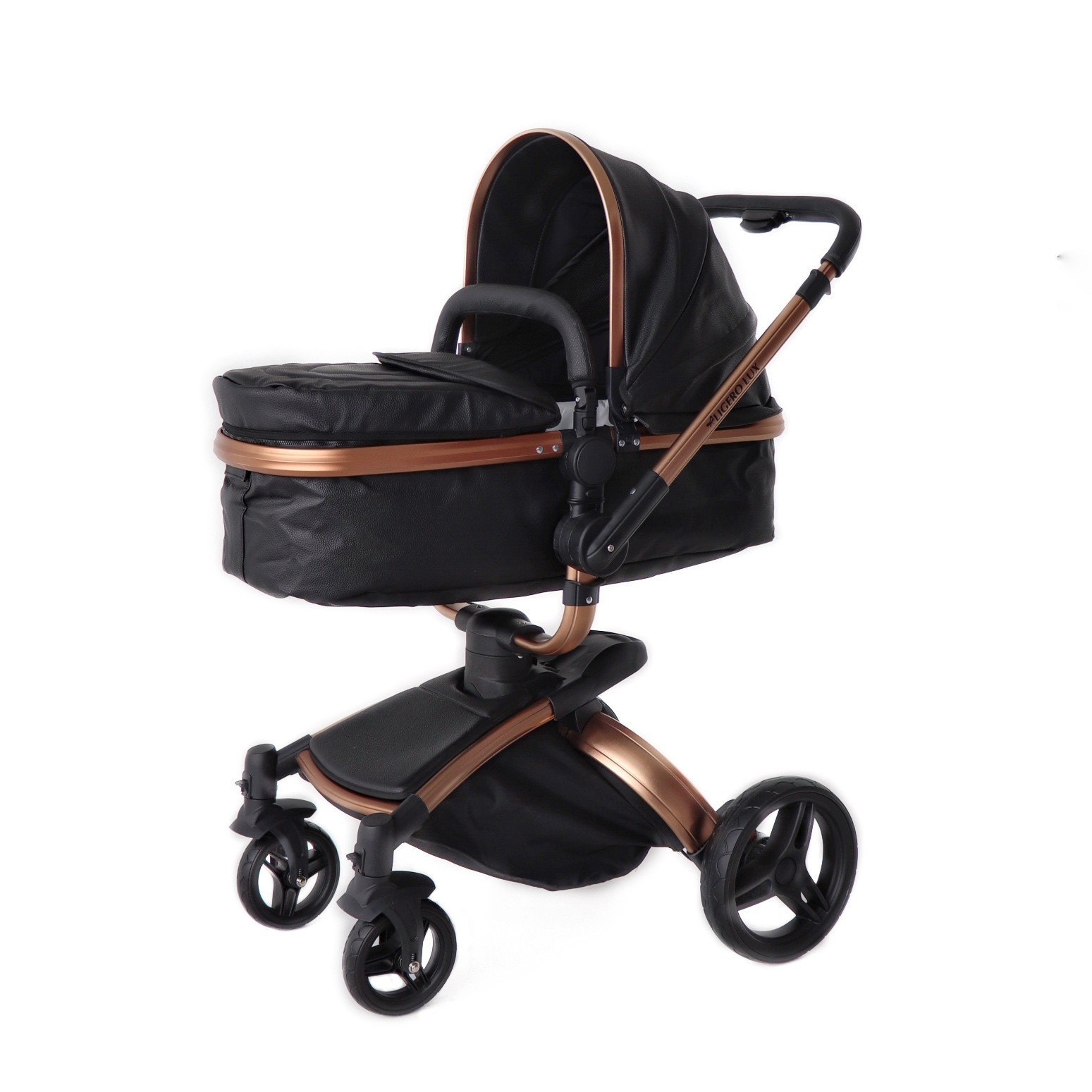 

Коляска 2 в 1 Ligero Lux Колір Pink Чорний
