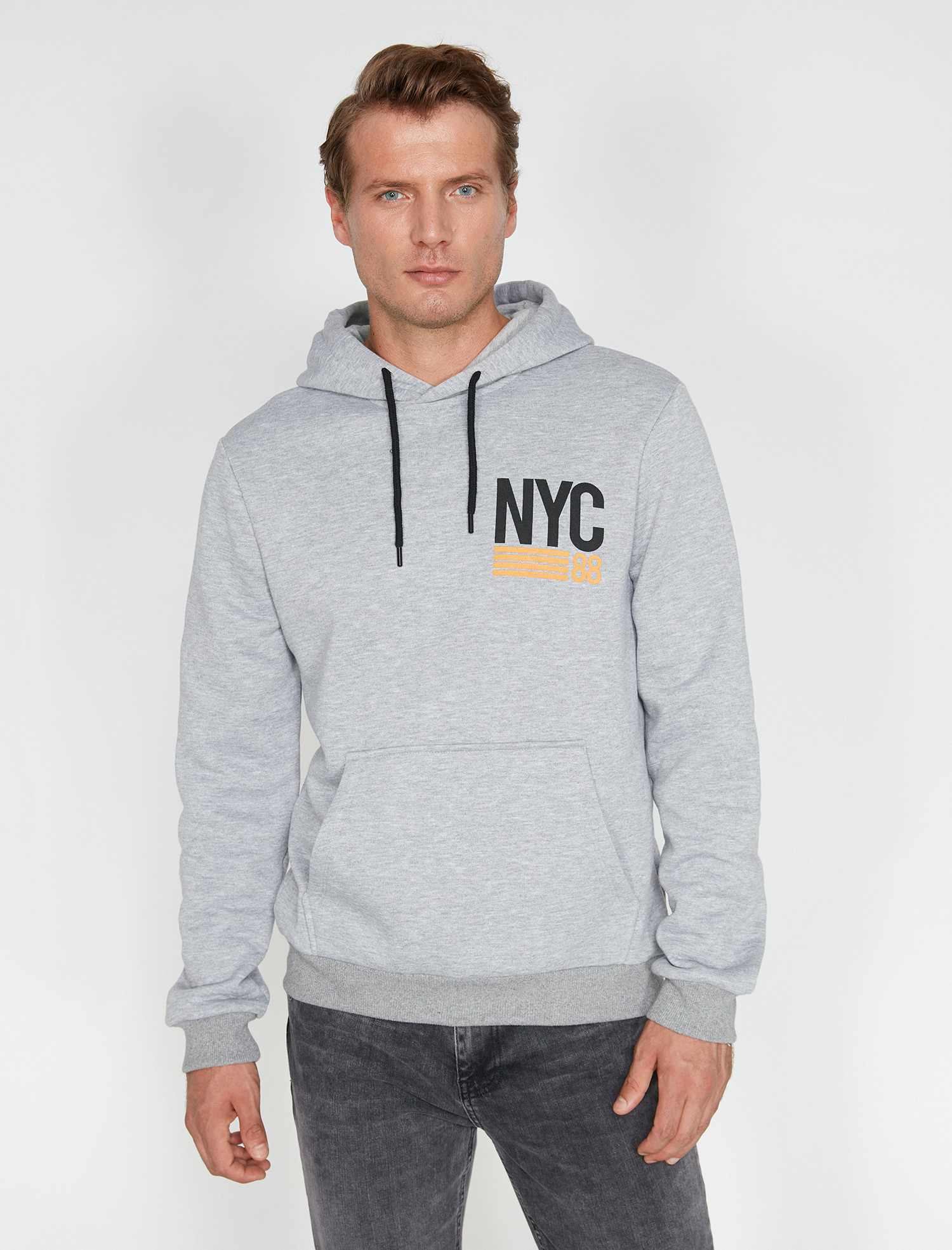 

Худи Koton 0KAM71333MK-027 S Grey