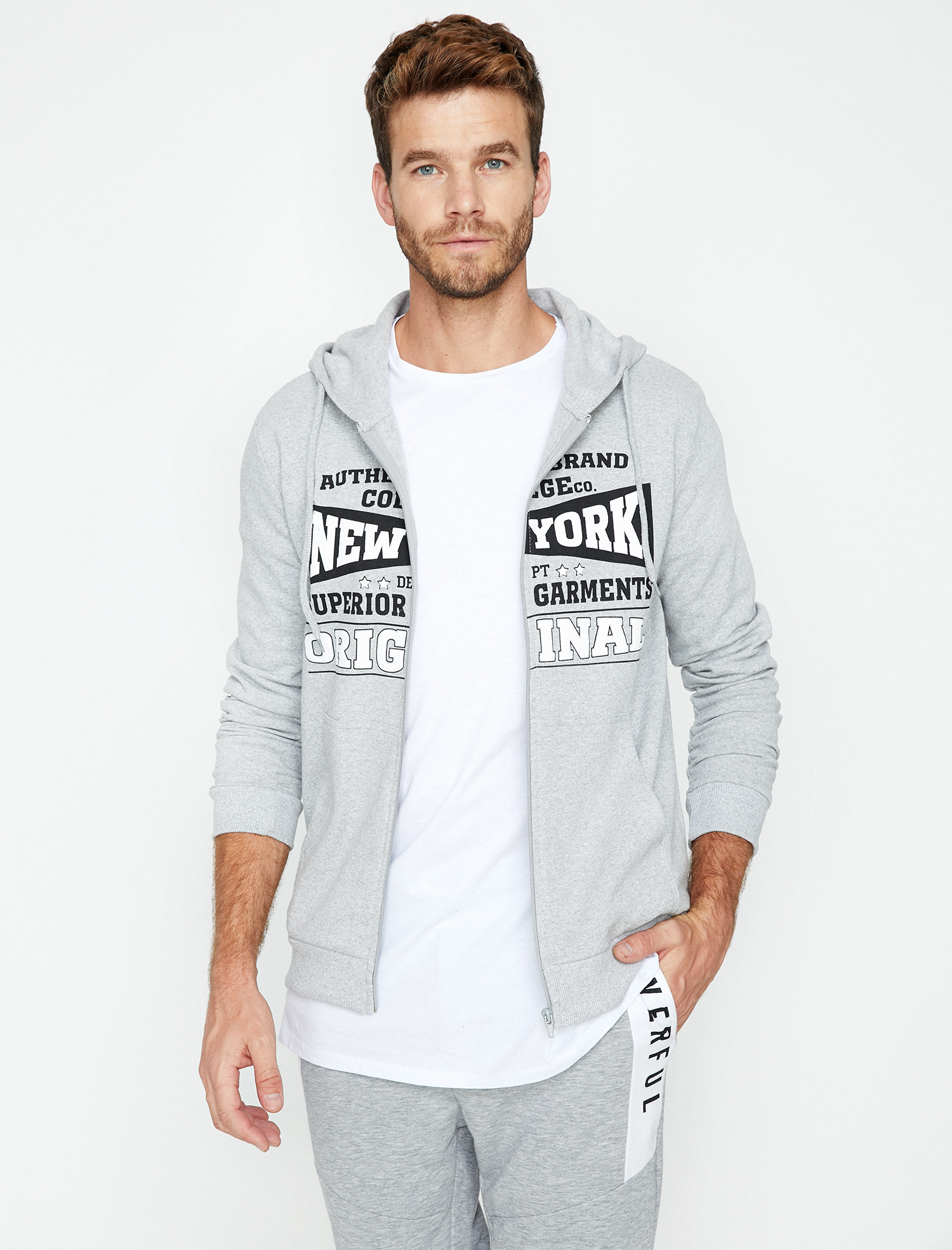 

Толстовка Koton 9KAM71480LK-027 S Grey