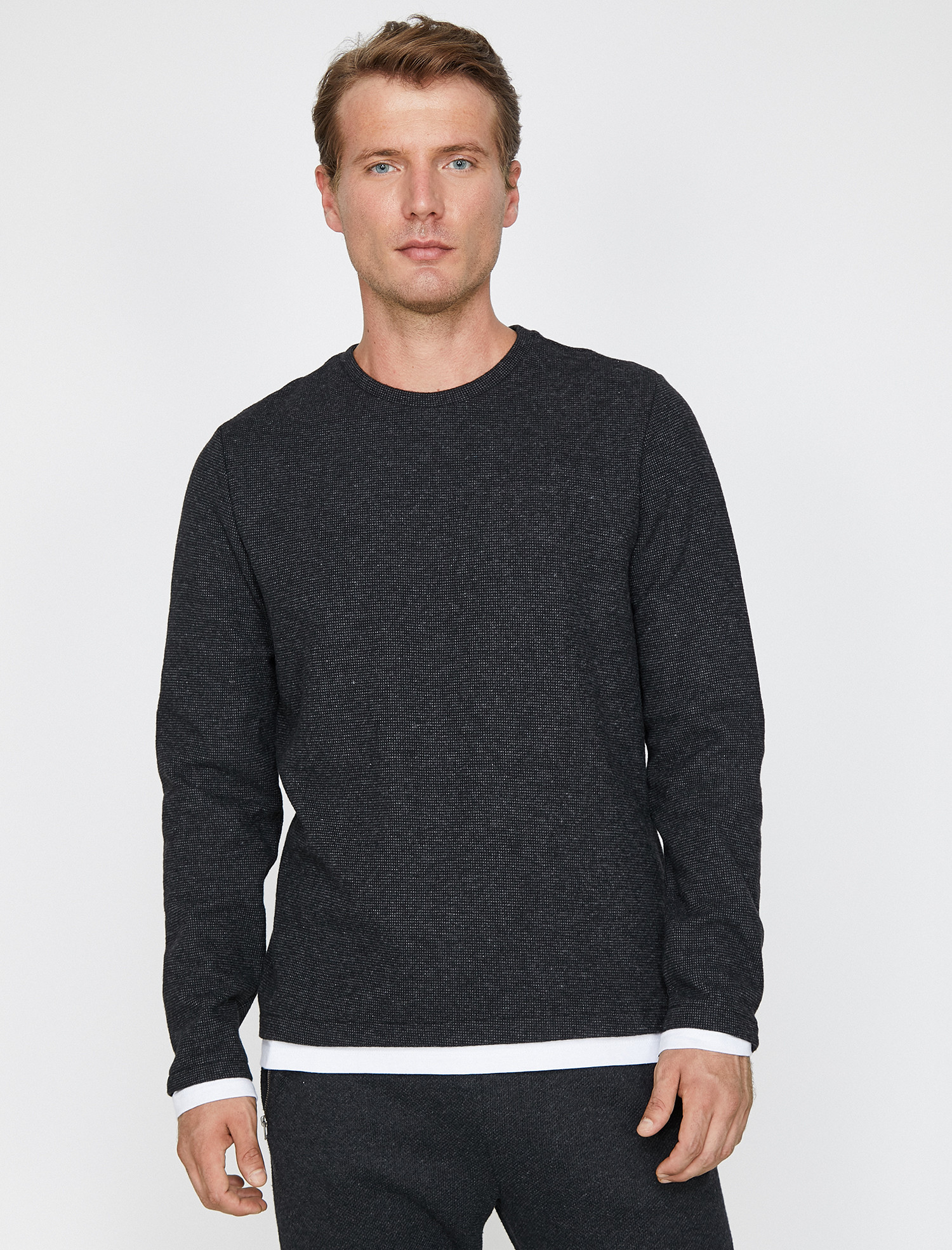 

Джемпер Koton 0KAM91207HK-045 XL Antracite