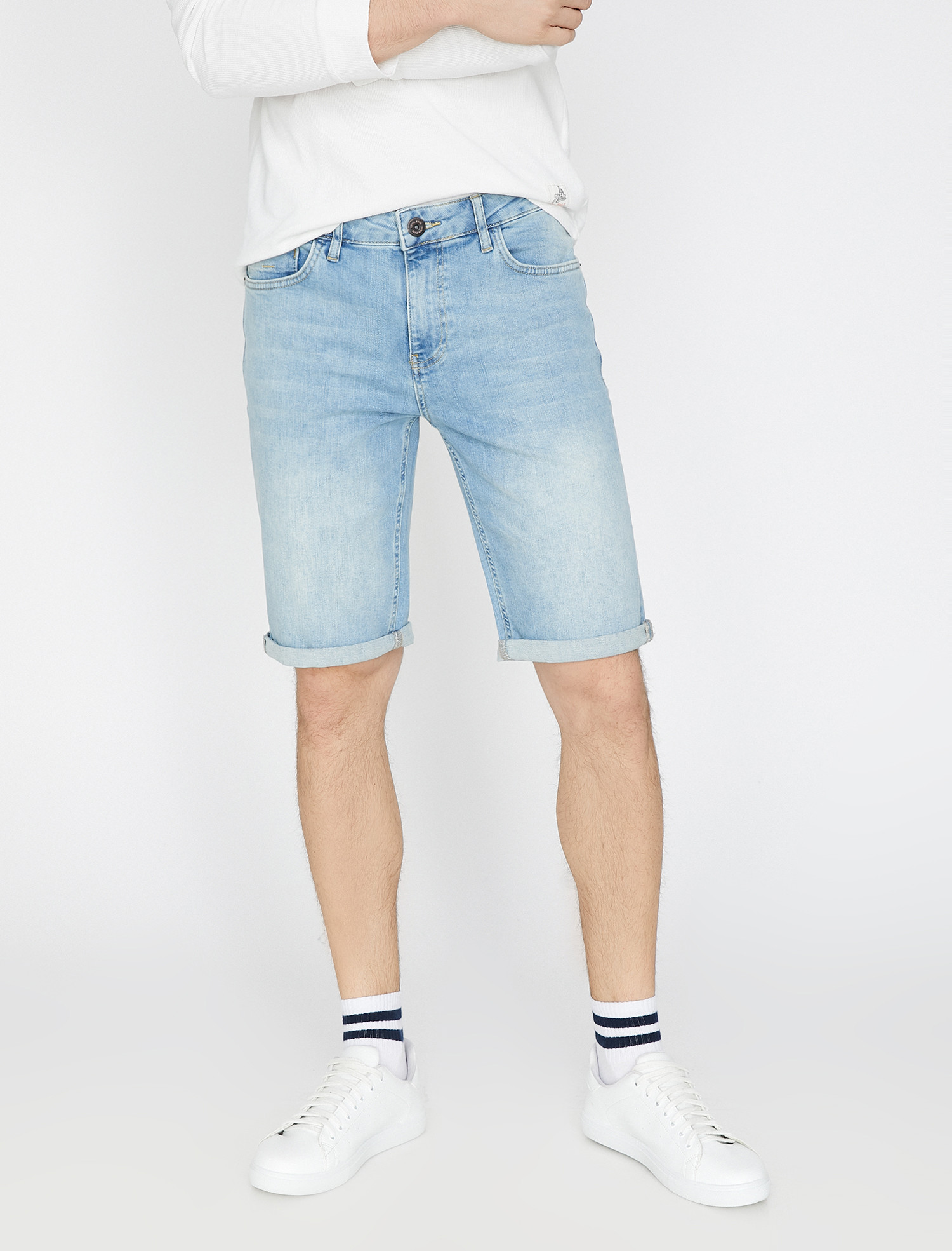 

Шорты джинсовые Koton 9YAM43372LD-600 31 Blue