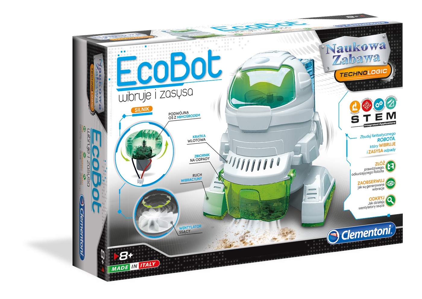 

Лаборатория робототехники Clementoni EcoBot (50061)