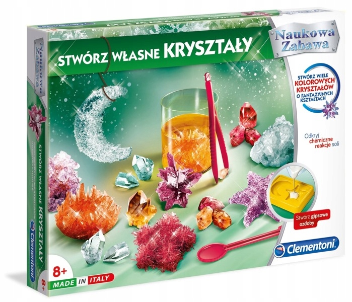 

Набор научно-игровой Clementoni Создай свои кристаллы (50069)