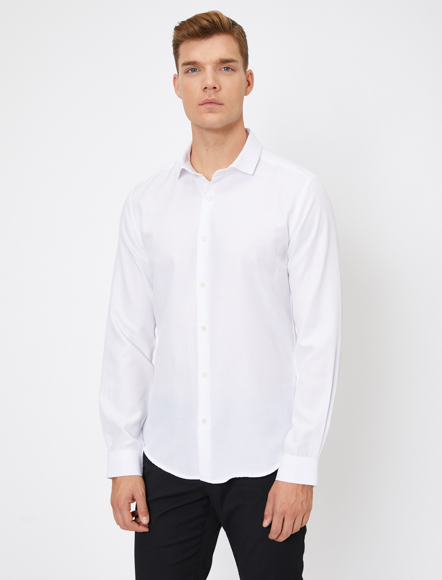 

Рубашка Koton 0KAM69055NW-000 L White