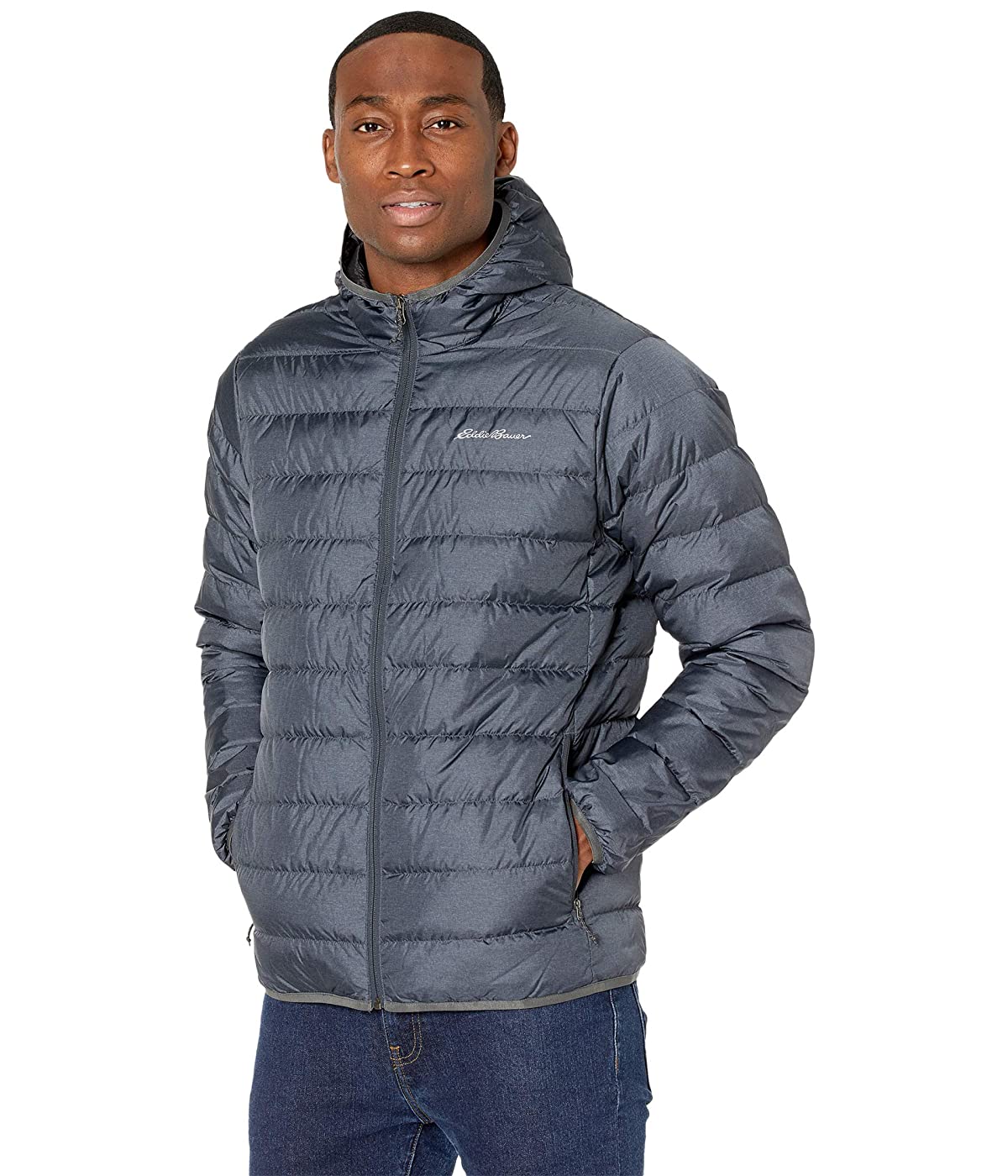 

Куртка Eddie Bauer Cirruslite Down Hooded Jacket Dark Smoke Heather, M (46)