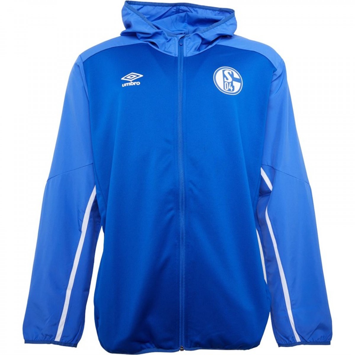 

Толстовка Umbro S04 Schalke Hooded Presentation Blue Blue, XXXL (54)