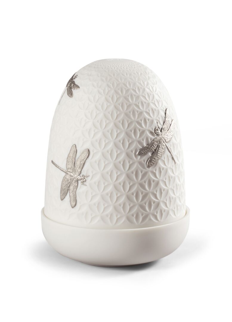 

Настольный светильник Lladro Dragonflies Dome 15х11 см белый