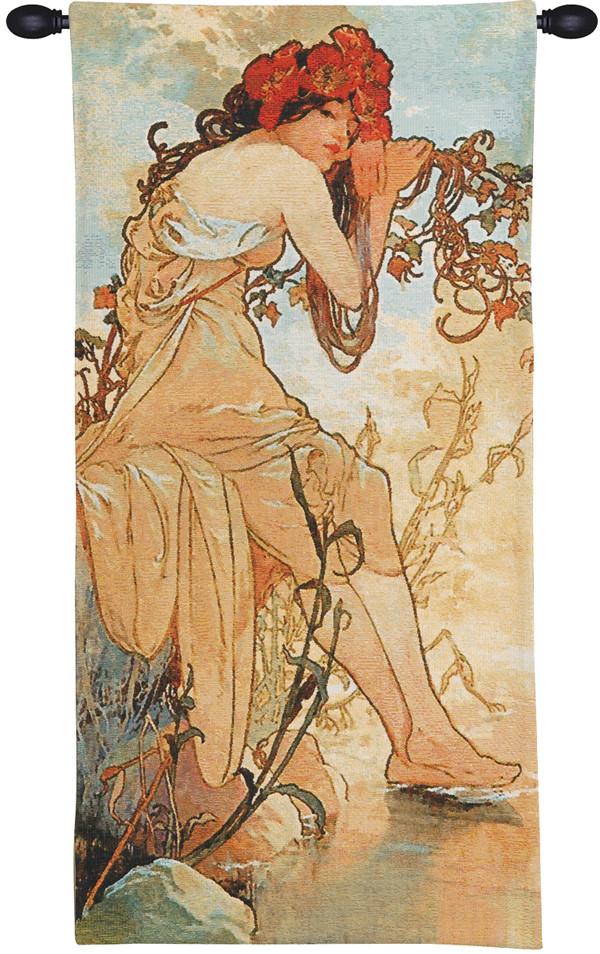 

Гобелен Flanders Tapestries Лето Альфонс Муха Mucha Summer 130 х 64 см