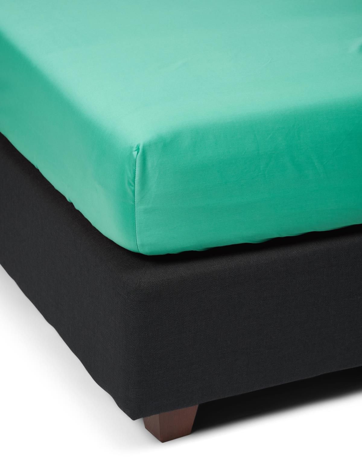 

Простыня ESSENZA Satin Mint 200х160см голубой