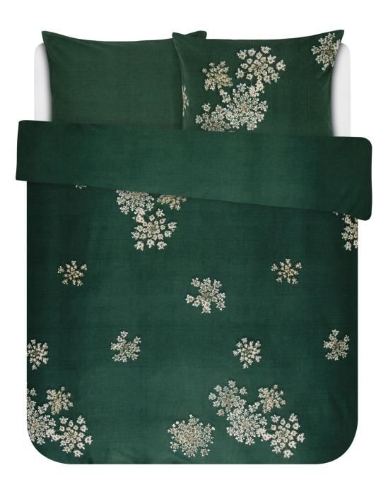 

Комплект постельного белья Essenza Green 200х220 см 60×70 см зеленый