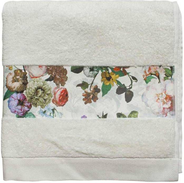 

Набор полотенец Essenza Fleur natural 30х50 см 60х110 см белый