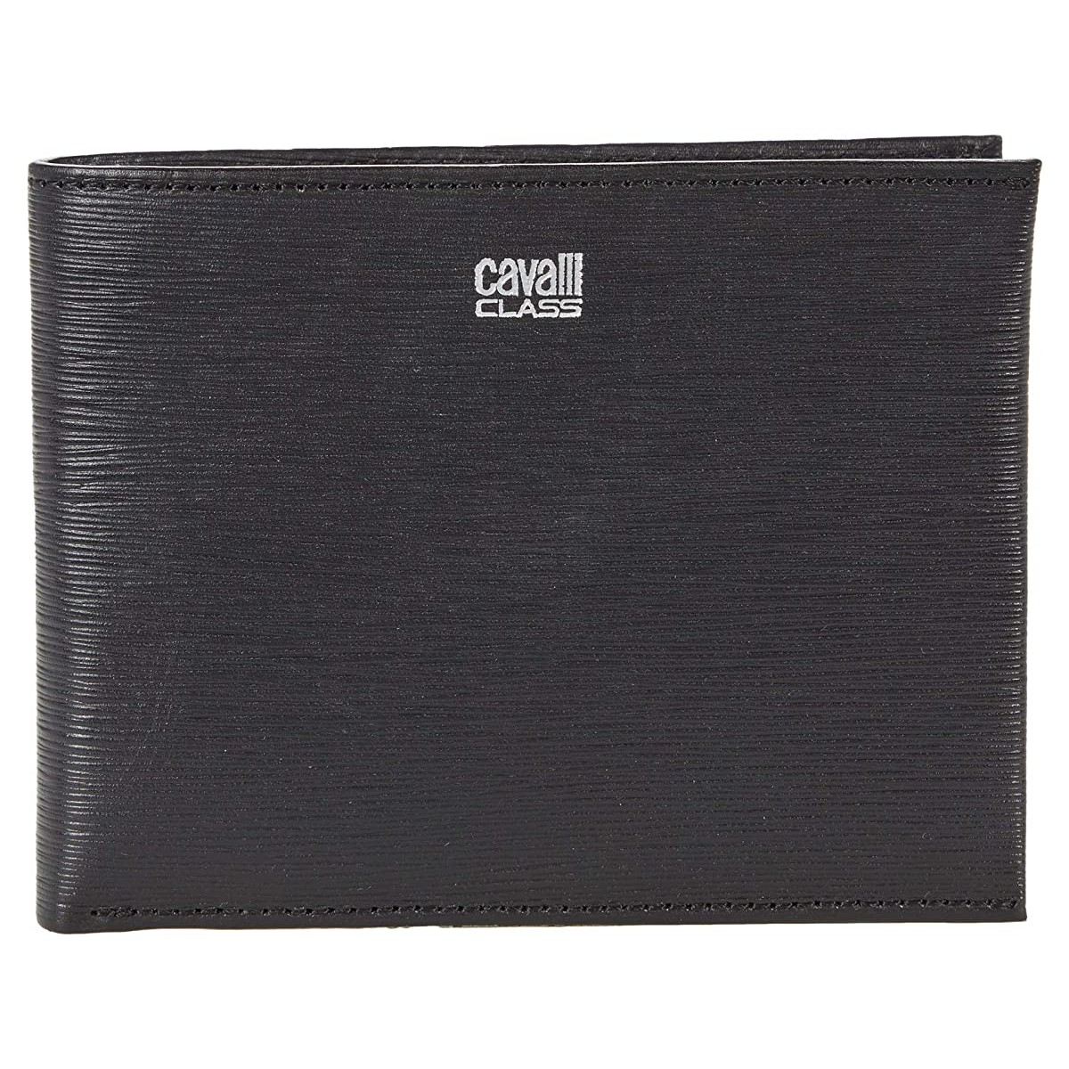 

Кошелек Roberto Cavalli Bifold with Coin Pocket Black, Универсальный