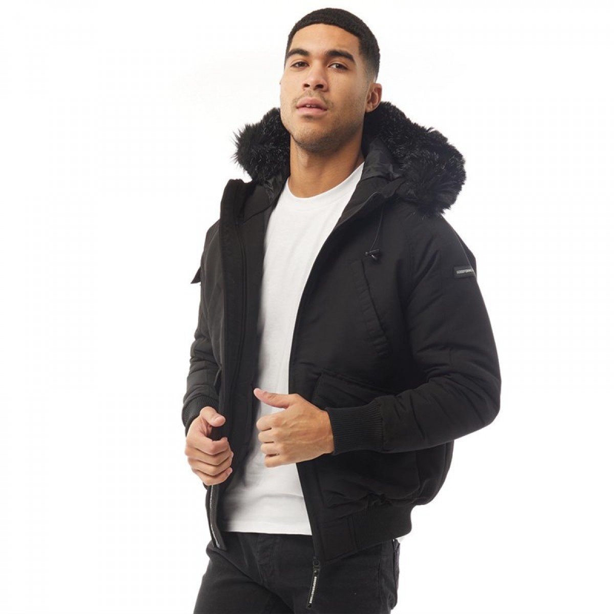 

Куртка GOOD FOR NOTHING Fortitude Bomber Parka Black Black, XS (42)