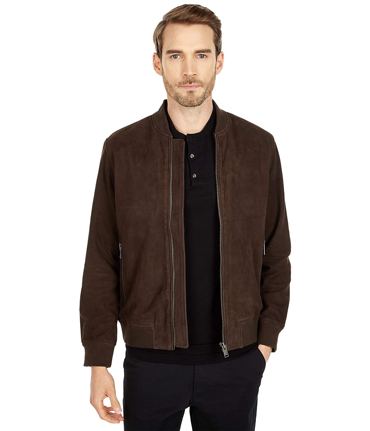 

Куртка Selected Homme B-01 Bomber Suede Jacket Coffee Bean, S (44)