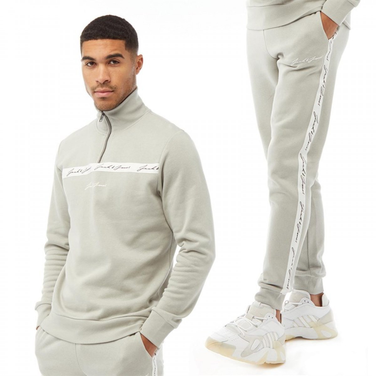 

Спортивный костюм JACK AND JONES Jaxon Drizzle Ecru, S (44)