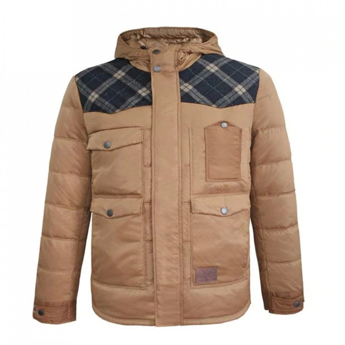

Куртка Lee Cooper Check Patch Khaki, XS (42)
