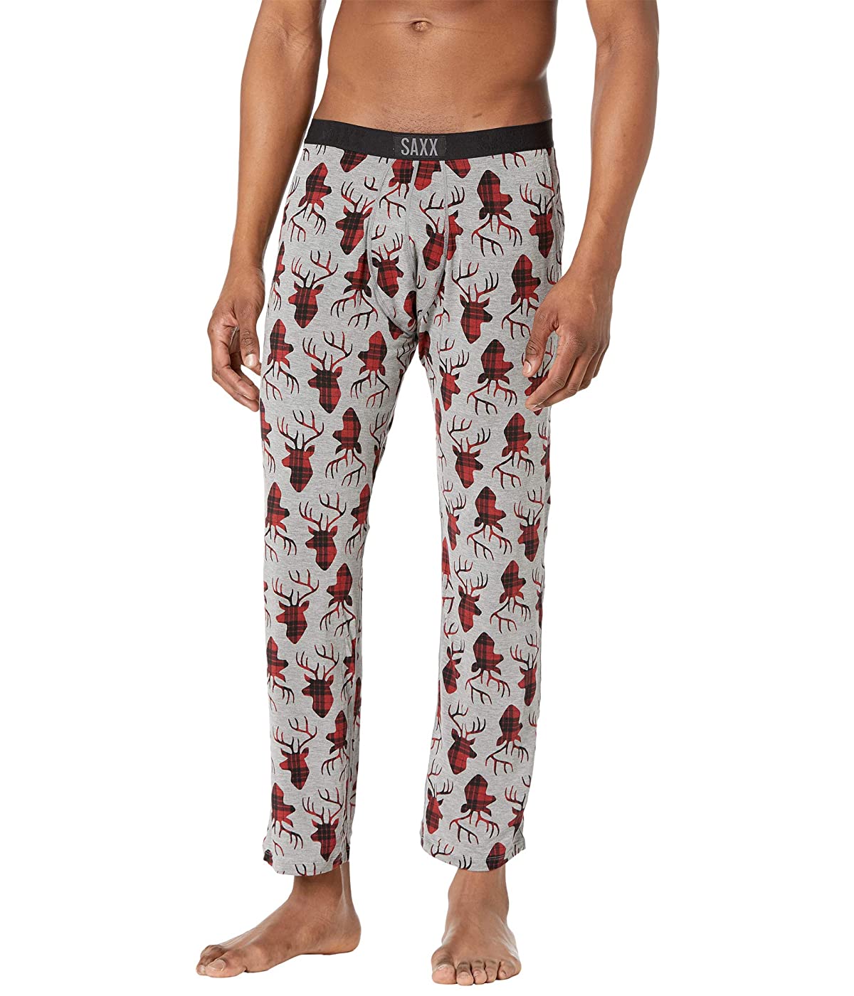 

Брюки домашние SAXX Sleepwalker Pants with Ball Park Pouch Grey Heather Buck Plaid, M (46)
