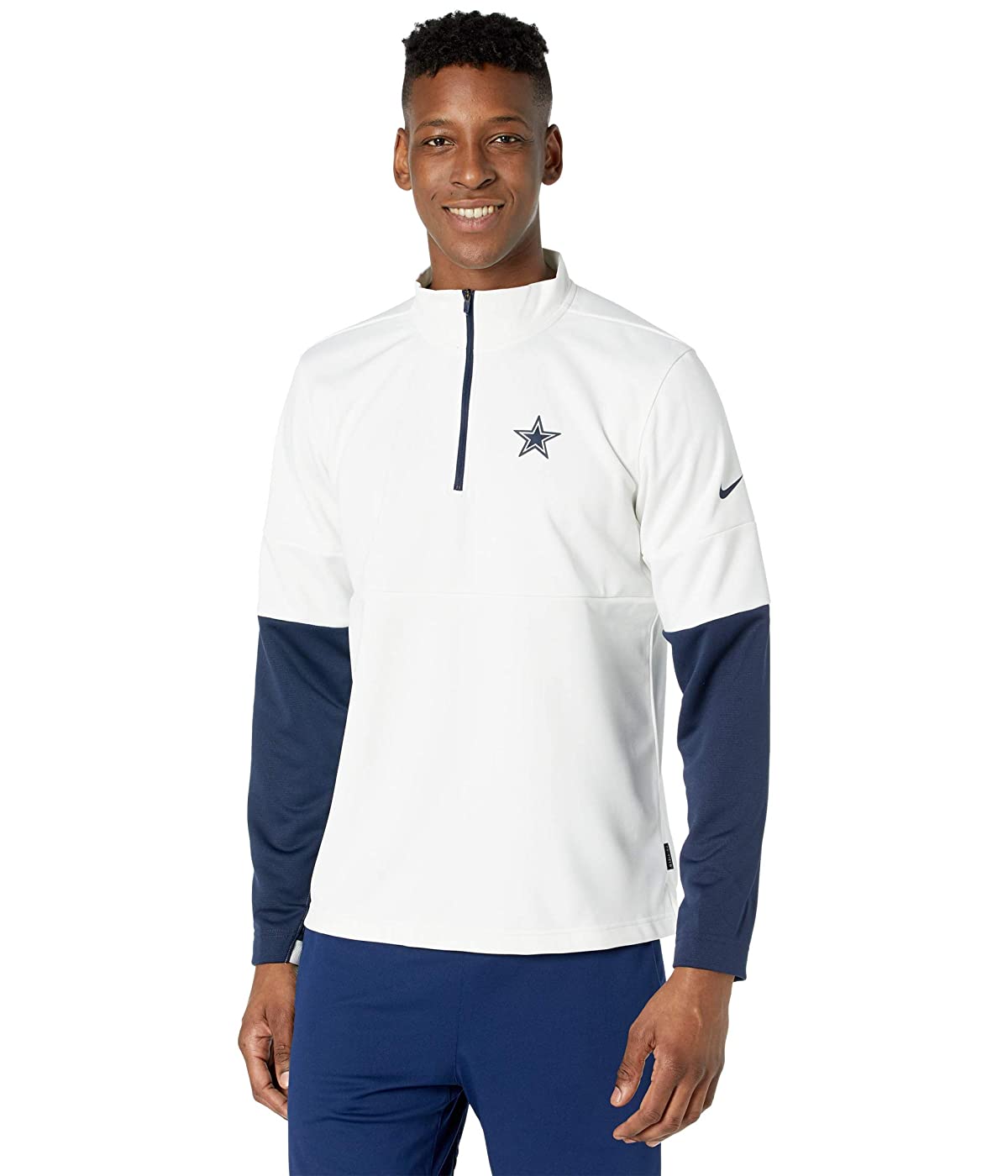 

Толстовка Dallas Cowboys Dallas Cowboys Nike 1/2 Zip Therma Top White/Navy,  (44, Толстовка Dallas Cowboys Dallas Cowboys Nike 1/2 Zip Therma Top White/Navy, S (44)