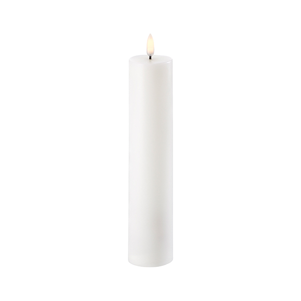 

LED свеча Pillar candle UYUNI Lighting 5,8x22 см белый