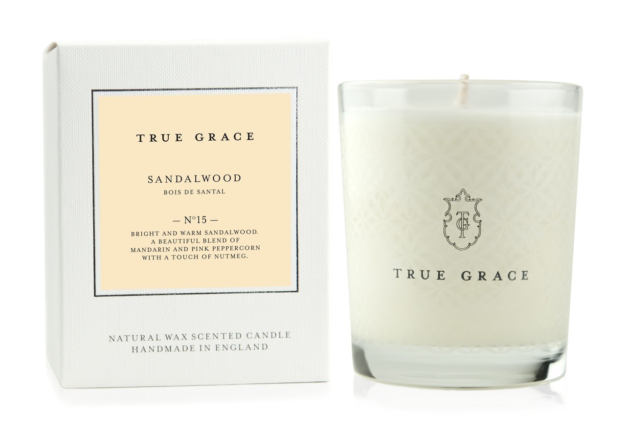 

Классическая ароматическая свеча TRUE GRACE Sandalwood No15 150g