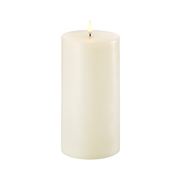 

LED свеча Pillar candle UYUNI Lighting 10,1x20 см бежевый