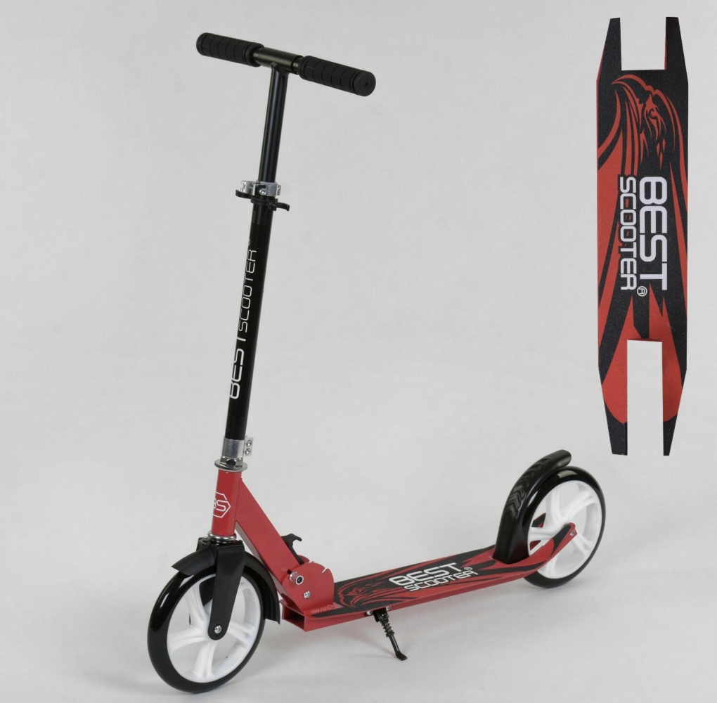 

Самокат двухколесный Best Scooter 64219 красный