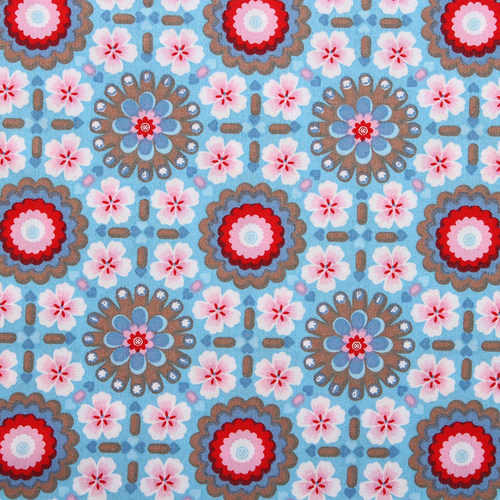 

Простыня Pip Studio Tiles blue 200х160см голубой