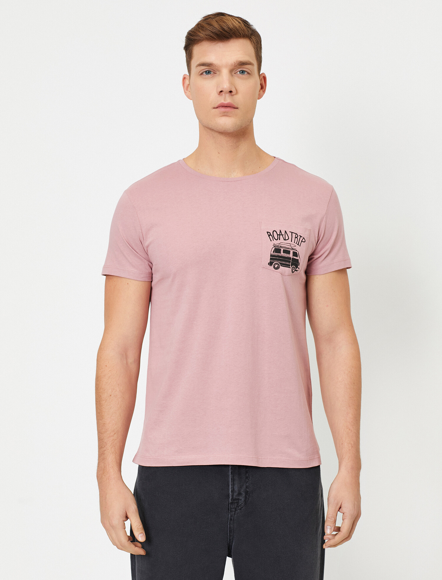 

Футболка Koton 0YAM11064DK-250 S Rose