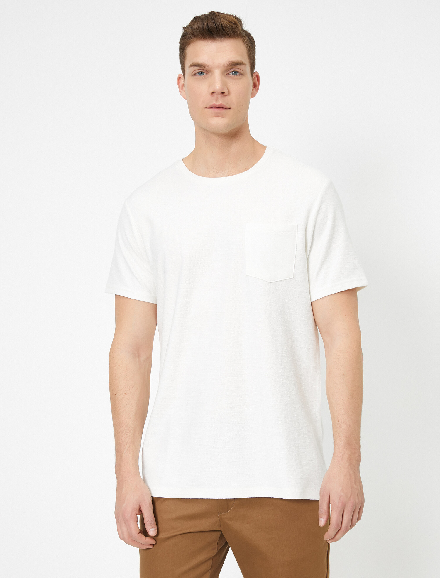 

Футболка Koton 0YAM11425LK-000 S White