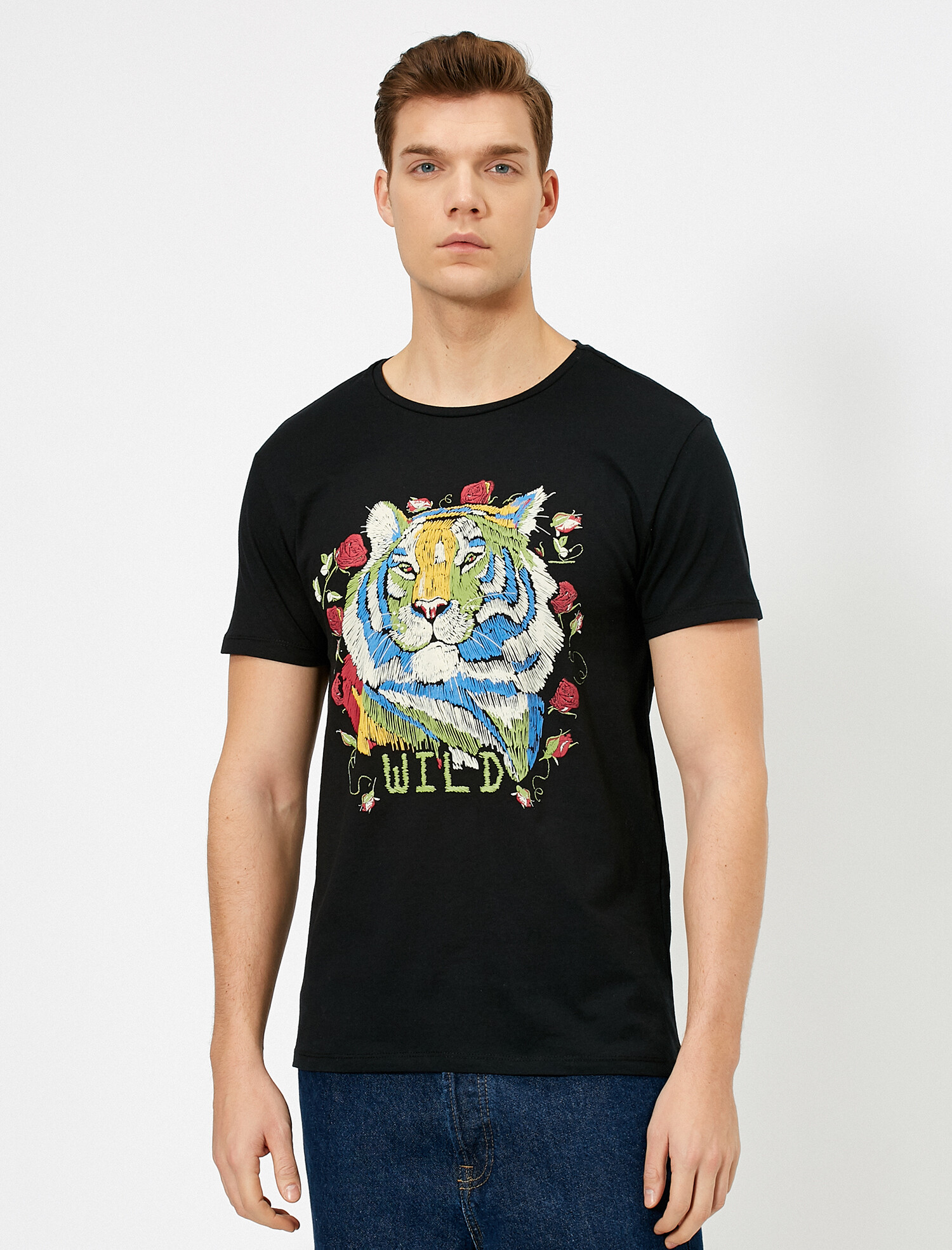 

Футболка Koton 0YAM11460KK-999 XL Black