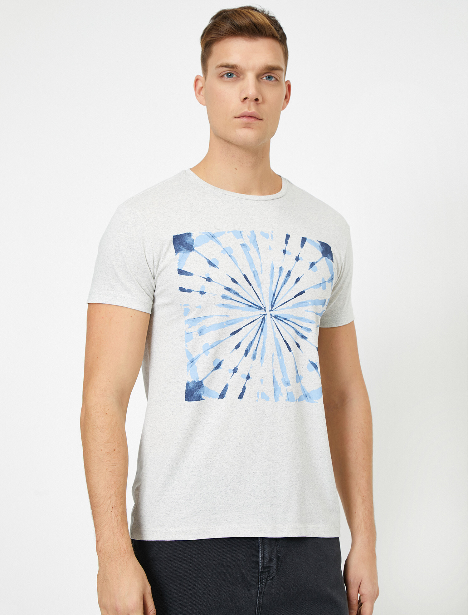 

Футболка Koton 0YAM11766LK-027 S Grey