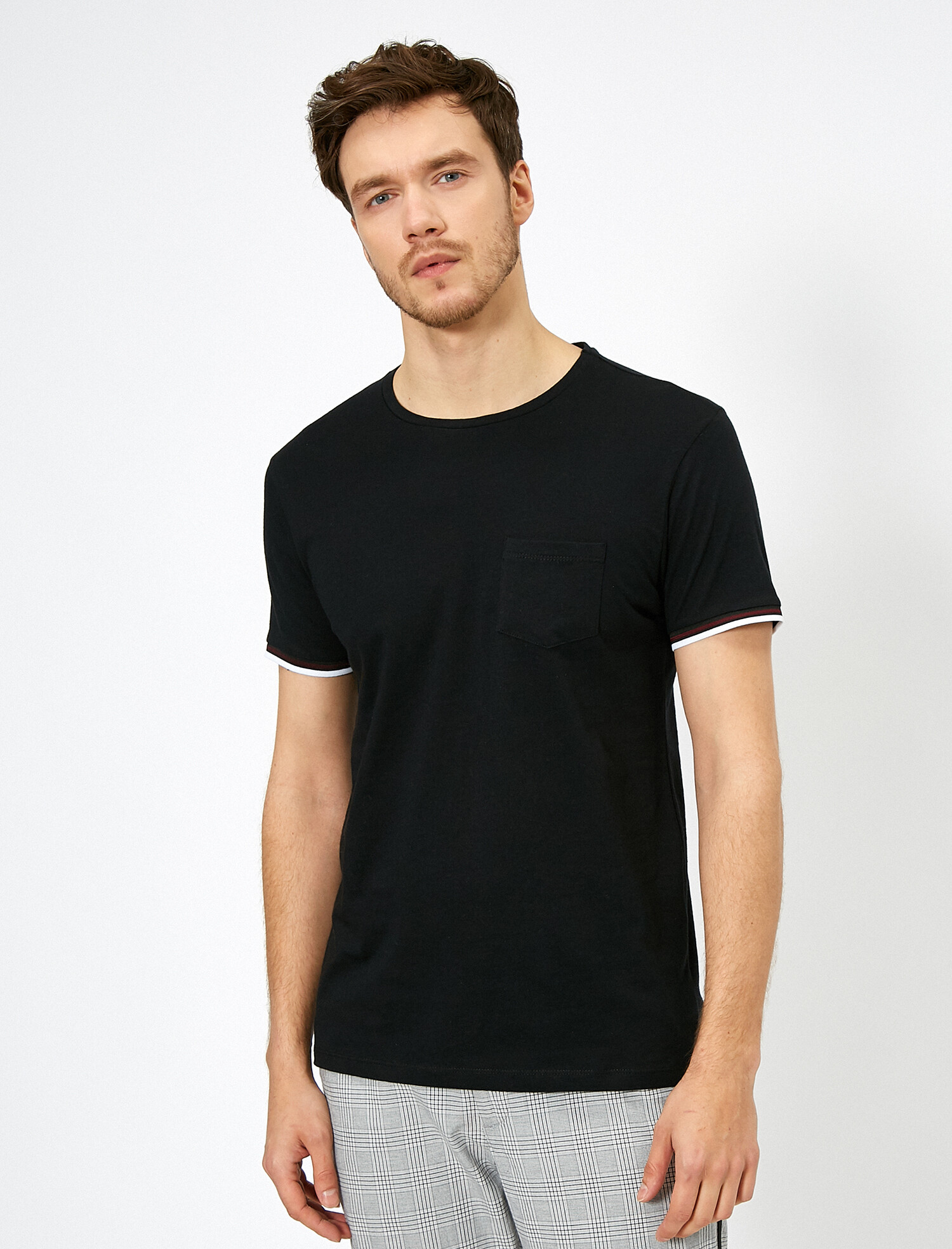

Футболка Koton 0YAM12012MK-999 XL Black