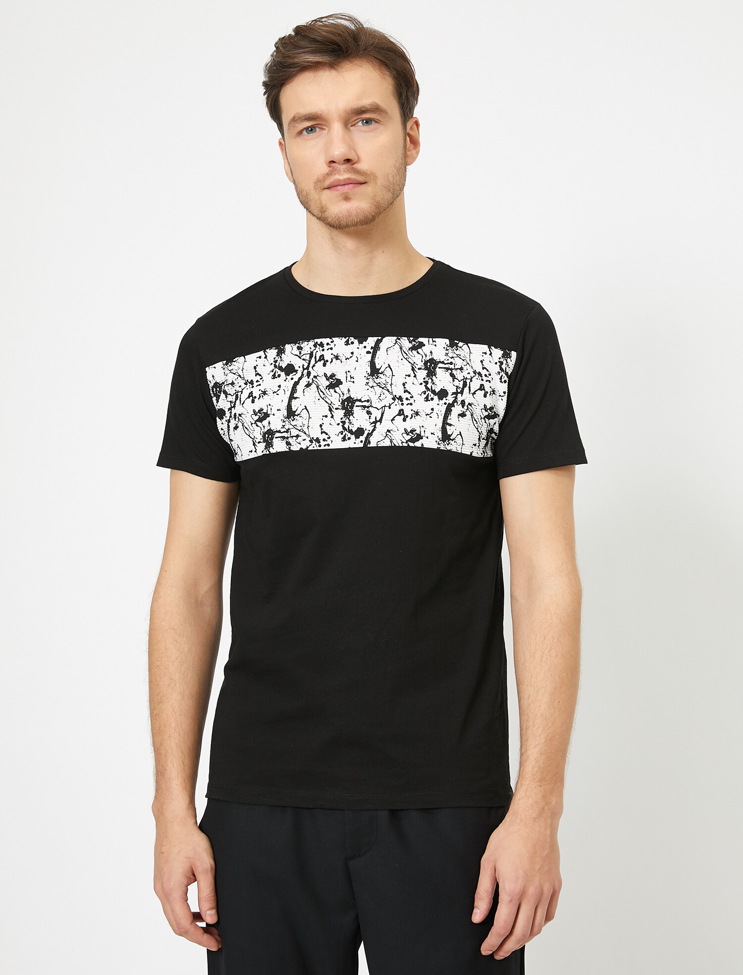 

Футболка Koton 0YAM14561CK-999 XL Black