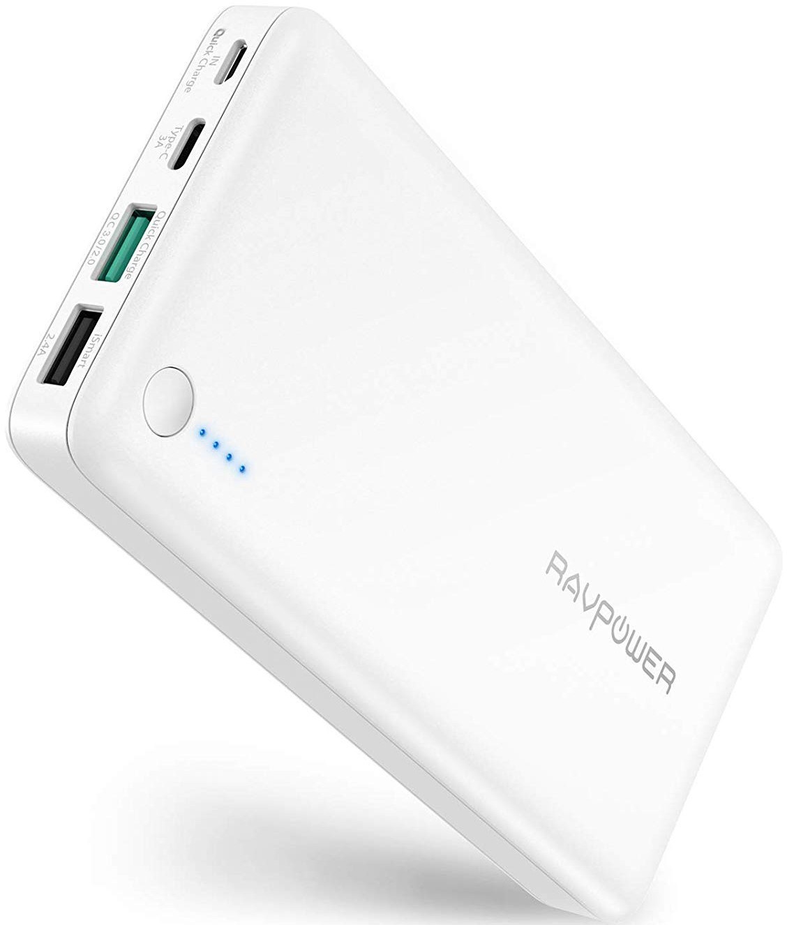 

УМБ RAVPower 20100mAh QC3.0 Portable Charger, White (RP-PB043)