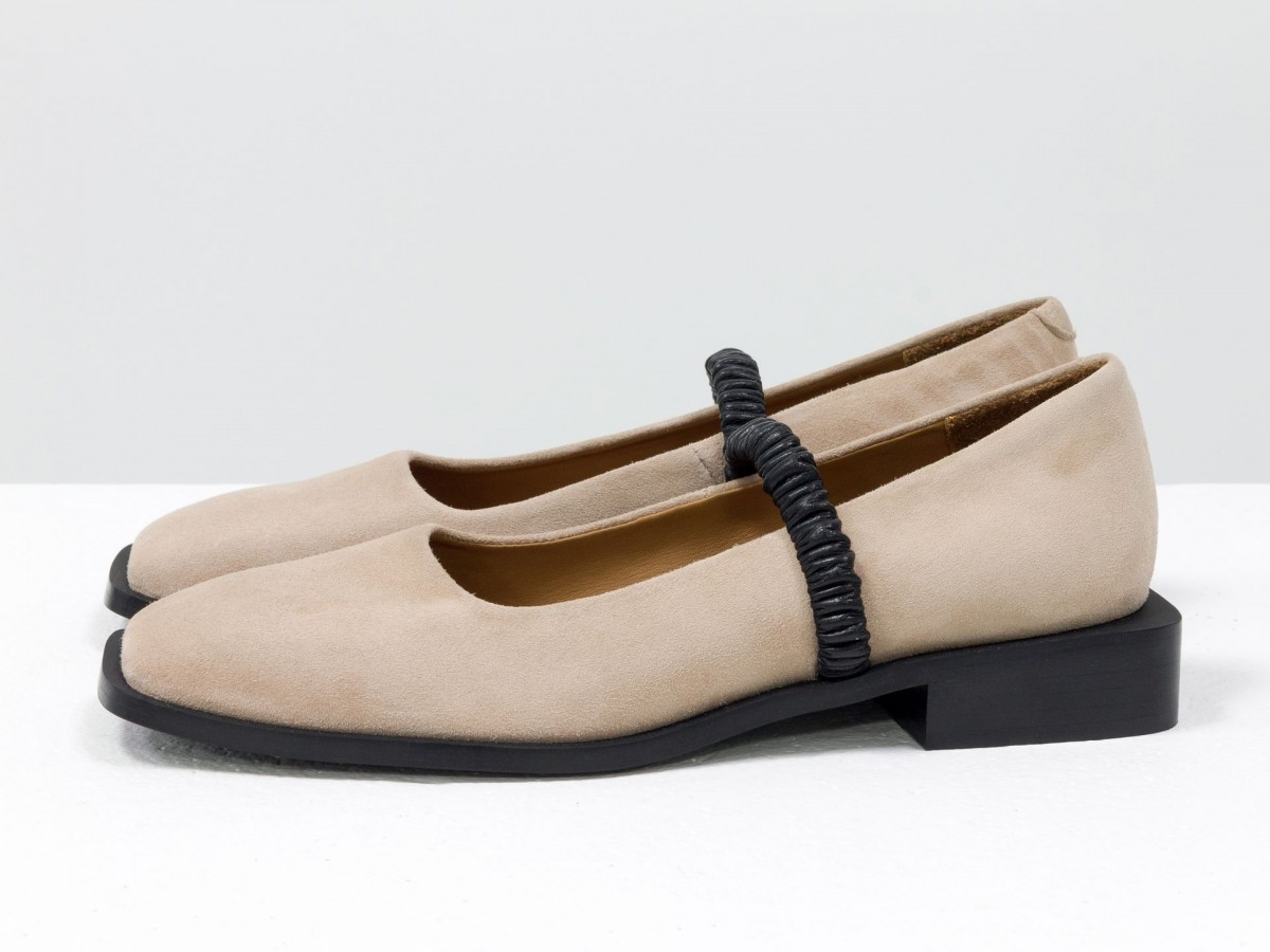 

Туфли Gino Figini 2112 замша 36 р 24 см бежевые