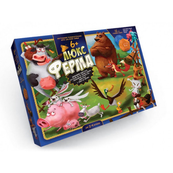 

Игра настольная "Ферма ЛЮКС" Royal настольная игра для компании всех возрастов