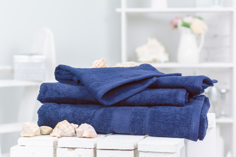 

Набор банных полотенец MirSon №5003 SoftNess Darkblue 40x70, 50x90, 70x140, 100x150