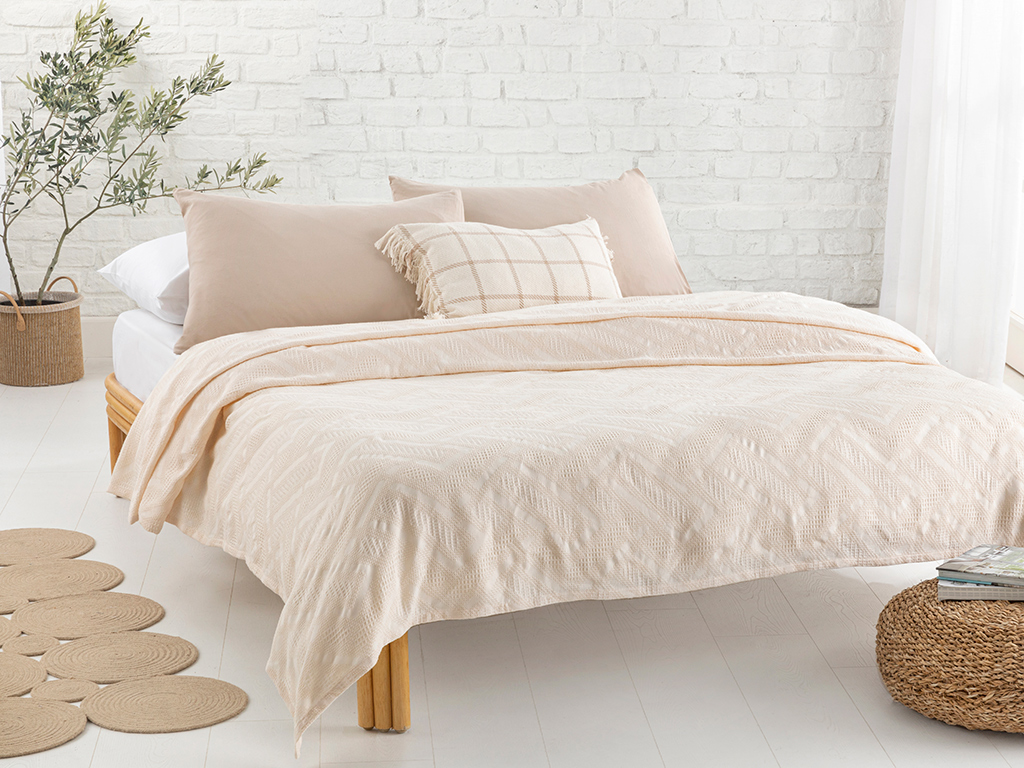 

Простынь пикейная English Home Creative Waffle 150х220 см 10031099007
