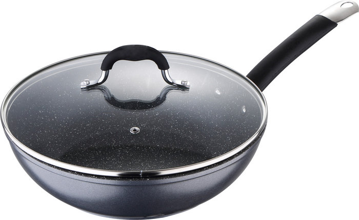 

Сковорода-вок з кришкою Bergner MasterPro 28*8 см