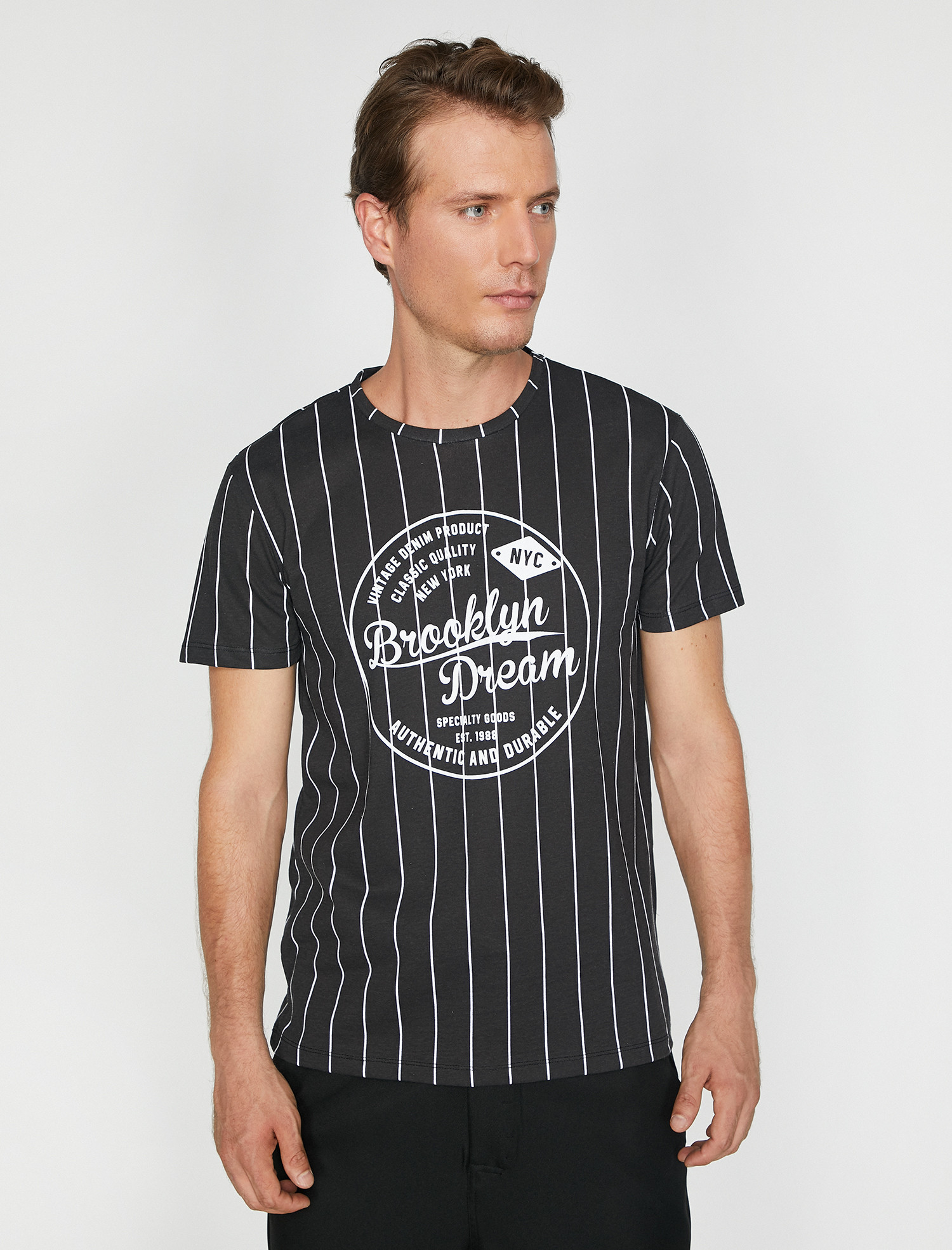 

Футболка Koton 9YAM11748BK-999 XXL Black