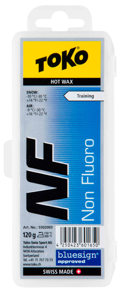 

Воск Toko для лыж и сноубордов NF Hot Wax blue 120g
