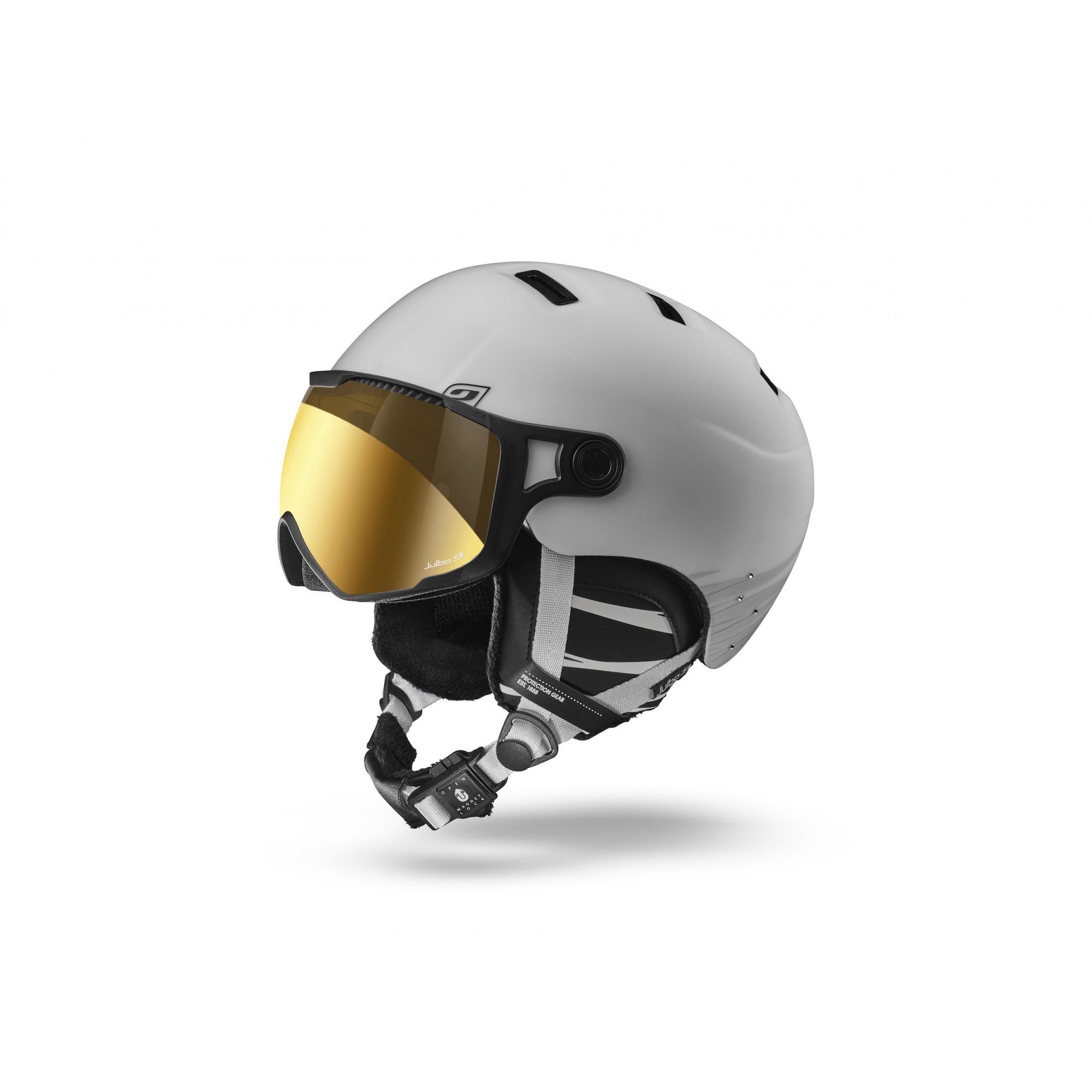 

Шлем горнолыжный Julbo, CASQ SPHERE BLANC ZEBRA