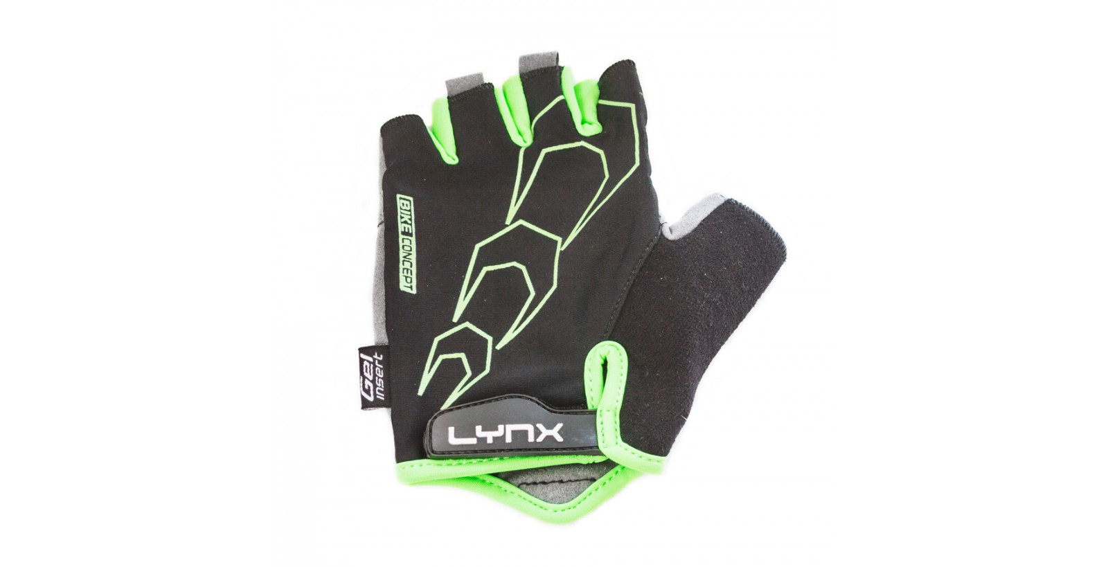 

Велоперчатки Lynx Race, Black/Green