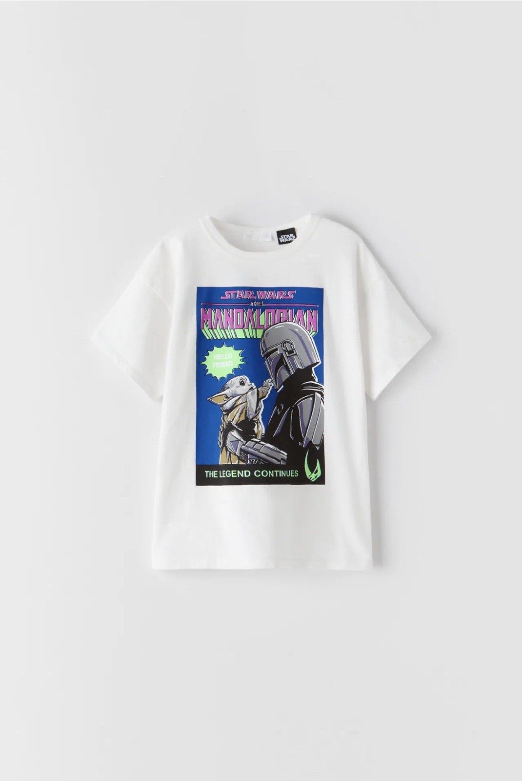 

Футболка ZARA с принтом «МАНДАЛОРЕЦ» STAR WARS™ © DISNEY
