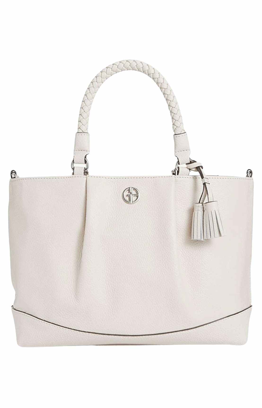 

Сумка Giani Bernini,кожа,слоновая кость,10006451600