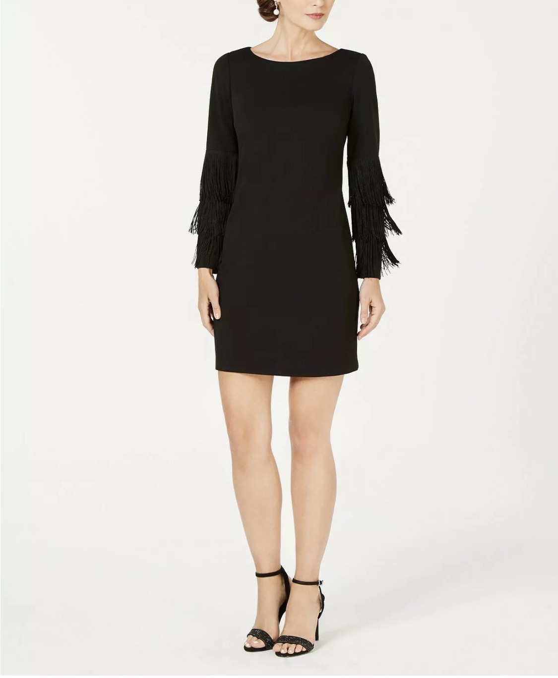 

Платье Adrianna Papell Bateau Neckline Crepe Knit Dress р.48